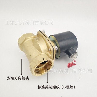 2w-160-15自来水电磁阀1寸不发热带节能模块灌溉水管电磁阀AC220V图3
