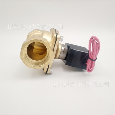 2W常开电磁阀水阀220V24V4分6分1寸1.2寸1.5寸2寸黄铜丝口气 阀15图3