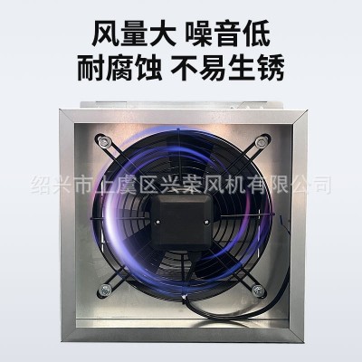 DFBZ方形壁式轴流风机220v大功率工业防爆小型静音通风XBDZ风机图2
