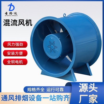 二级能效风机绿色建材轴流风机排烟风机厂家直供高温降噪H TF风机图2