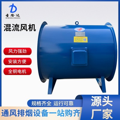 二级能效风机绿色建材轴流风机排烟风机厂家直供高温降噪H TF风机图4