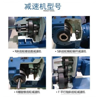 定制S系列蜗轮蜗杆减速机 四大系列减速机斜齿轮轮减速机丰达机电图4