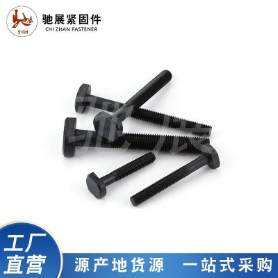 8.8级10.9级高强度T型螺栓T形螺丝碳钢 压板螺栓梯形槽螺杆图2