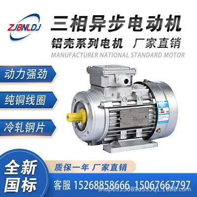 YS铝壳-5.5/7.5KW2468级厂直销三相异步电动机全铜冷轧变频刹车38图2