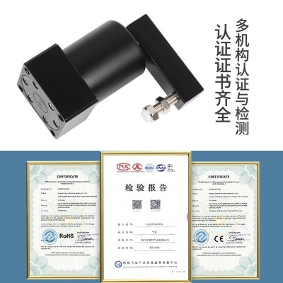 小型气动ACK90度旋转夹紧转角下压气缸SRC25/32/40/50/63X90-R/L图3