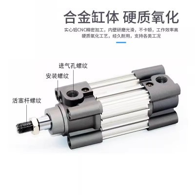 SMC型标准气缸CP96SB/CP96SDB32/40/50/63/80/100-25- 50-100--500图2