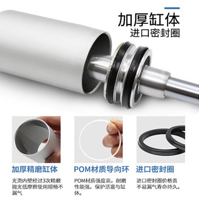 SC标准气缸亚德客型小型气动大推力SC40X50X63X80X100X125X160-S图2