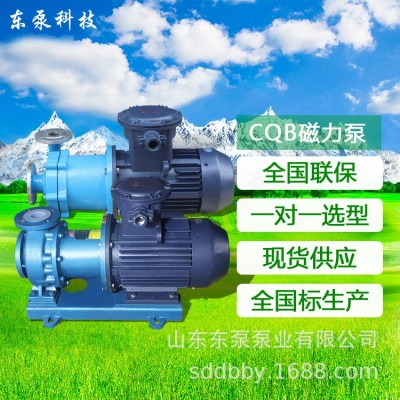 山东东泵 磁力驱动化工泵磁力输送泵不锈钢磁力泵耐腐蚀耐酸碱泵图3