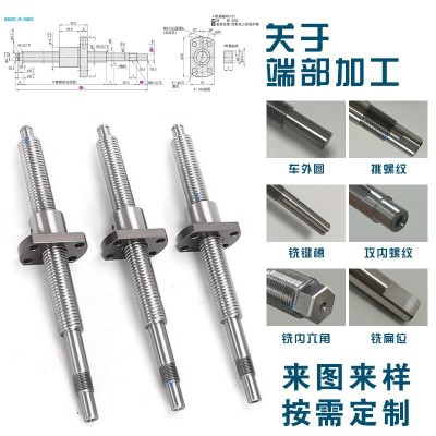 滚珠丝杠BSSC/BSSCK0802 1004 1204 1505 1510 2005 2010 2505图3