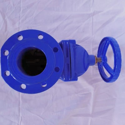 阀门 闸阀 铜压盖闸阀 Z45X-16 德标闸阀 DN100 DN150 法兰闸阀图2