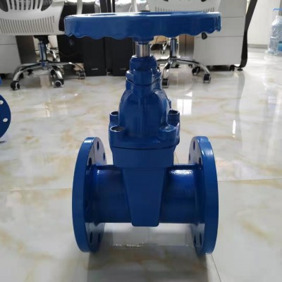 阀门 闸阀 软密封闸阀 法兰闸阀 Z45X-16 DN100 DN150 暗杆闸阀图3