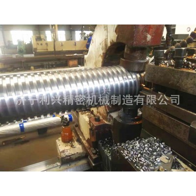 山东S型螺纹螺杆 B型螺纹锯齿丝杠 T型螺纹丝杆配套螺母来图加工图3