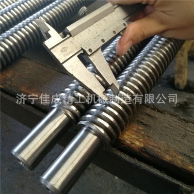 厂家加工定制机床精密梯形丝杆Tr20T30T40T50T60大导程调节传动轴图2