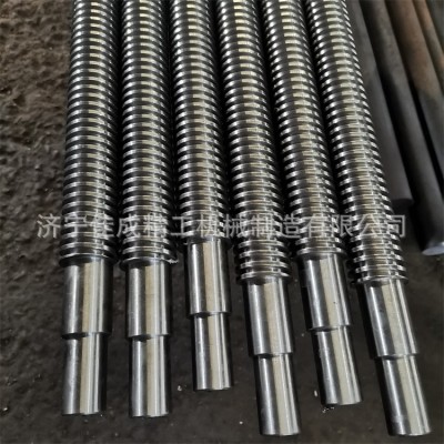 厂家直销大型梯形丝杆精密机床丝杆Tr40T50T60正反牙传动升降丝杠图2