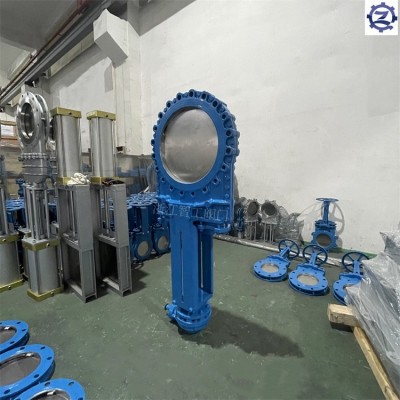 智工 伞齿轮双向密封刀闸阀 ZGLP573X-16C DN450 材质密封可选图4
