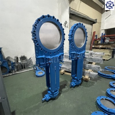 智工 伞齿轮双向密封刀闸阀 ZGLP573X-16C DN450 材质密封可选图2