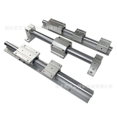 工厂批发圆柱导轨直线光轴滑轨滑块sbr tbr10 12 16 20 25 30 35图3