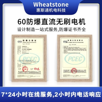 微型防爆直流无刷电机 轴流风扇防爆无刷马达 惠斯通电机源头厂商图2