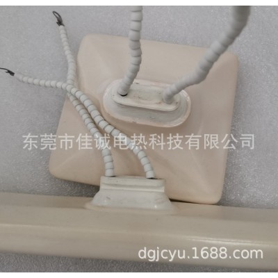 红外线接口式陶瓷加热片、二次成型陶瓷电热砖、120X120发热片图4