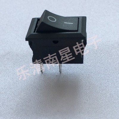 船型开关、跷板开关 斜面/平面 15mm*21mm KCD1-101 双铜点铜脚图2