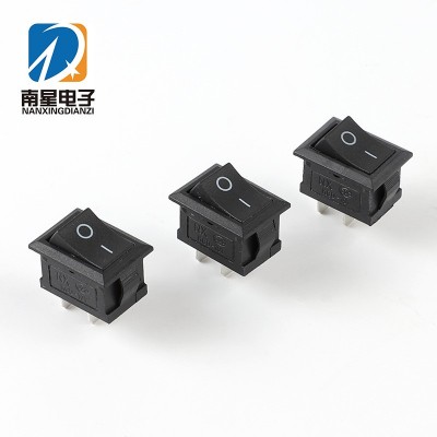 船型开关、跷板开关 斜面/平面 15mm*21mm KCD1-101 双铜点铜脚图5