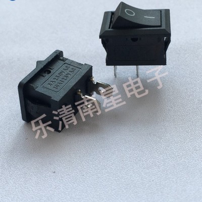 船型开关、跷板开关 斜面/平面 15mm*21mm KCD1-101 双铜点铜脚图3