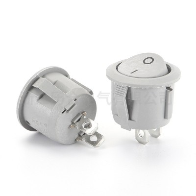 KCD1圆形船型翘板开关 KCD1-105两脚船型开关开口20mm翘板开关铁图4