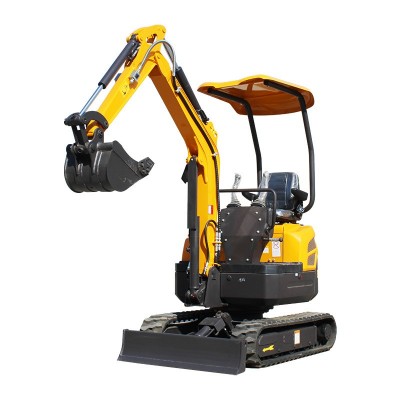 小型挖掘机 农用小型挖沟机价格 1吨2吨微挖 果园10型小钩机 肯石图5