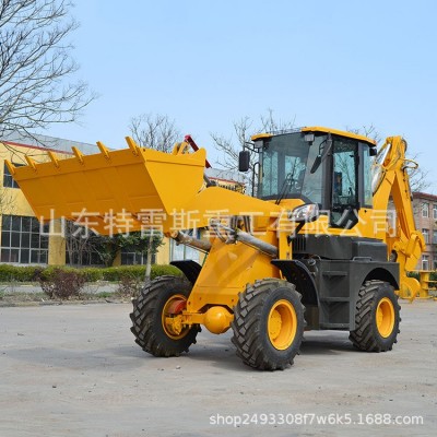 WZ30-25舒适型两头忙挖掘装载机 工程用多功能两头忙挖铲一体机图2