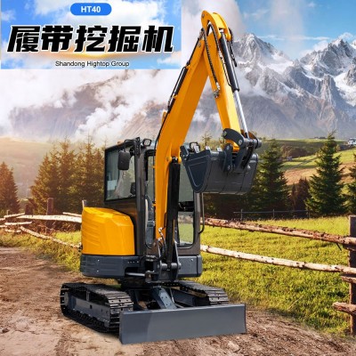 出口HT40全地形履带挖掘机 液压先导多用途挖机CRAWLER EXCAVATOR图4