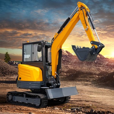 HT45 CRAWLER EXCAVATOR 4.5吨工程小挖多功能履带挖掘机出口欧美图3