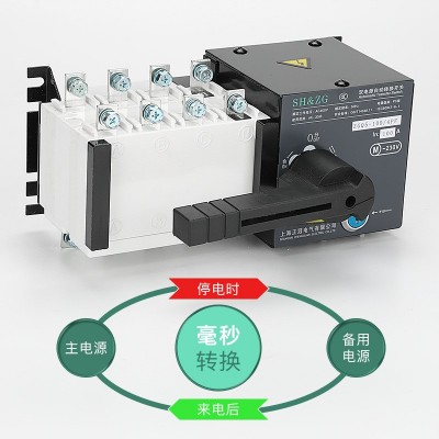 双电源自动转换开关ZGQ5-100/4PF63A160A250A PC级双电源跨境出口图2