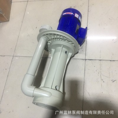 塑料槽内泵 电镀防腐蚀耐酸碱泵 喷淋塔水泵液下循环塑料化工泵图2