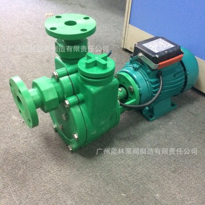 塑料耐腐蚀离心泵 耐酸碱塑料离心泵 FP/FPZ塑料耐酸碱化工自吸离图3