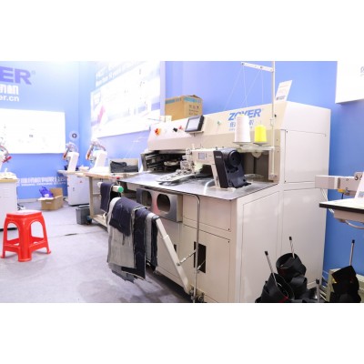 厂家出品ZY-9000TDB佐屹全自动贴袋机，牛仔裤口袋缝制设备缝纫机图3