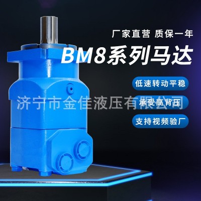 金佳液压HMV/OMV/8K系列摆线液压马达水井钻机煤机行走液压马达图2