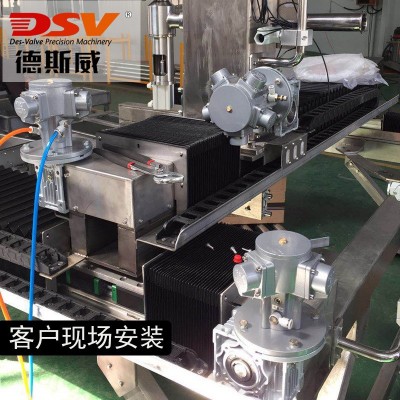 德斯威活塞式气动马达DAM3/M4-L 风动马达空气马达防爆气动马达图4