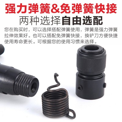 托罗台湾气铲风镐气动铲刀锤头气镐气锤铲头风铲冲击式除焊渣工具图4