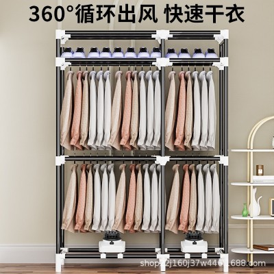 凌利大容量干衣机家用衣服烘干机风干机速干衣器省电杀菌烘衣机柜图4